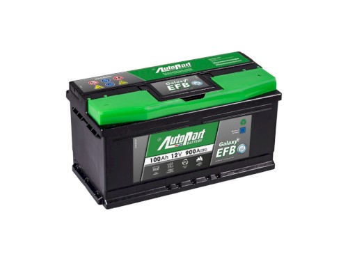 Autobaterie 12V 100AH AUTOPART GALAXY EFB START-STOP 900A 353X175X190mm